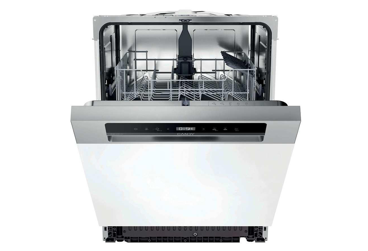 Απεικονίζεται το πλυντήριο μισάνοιχτο.